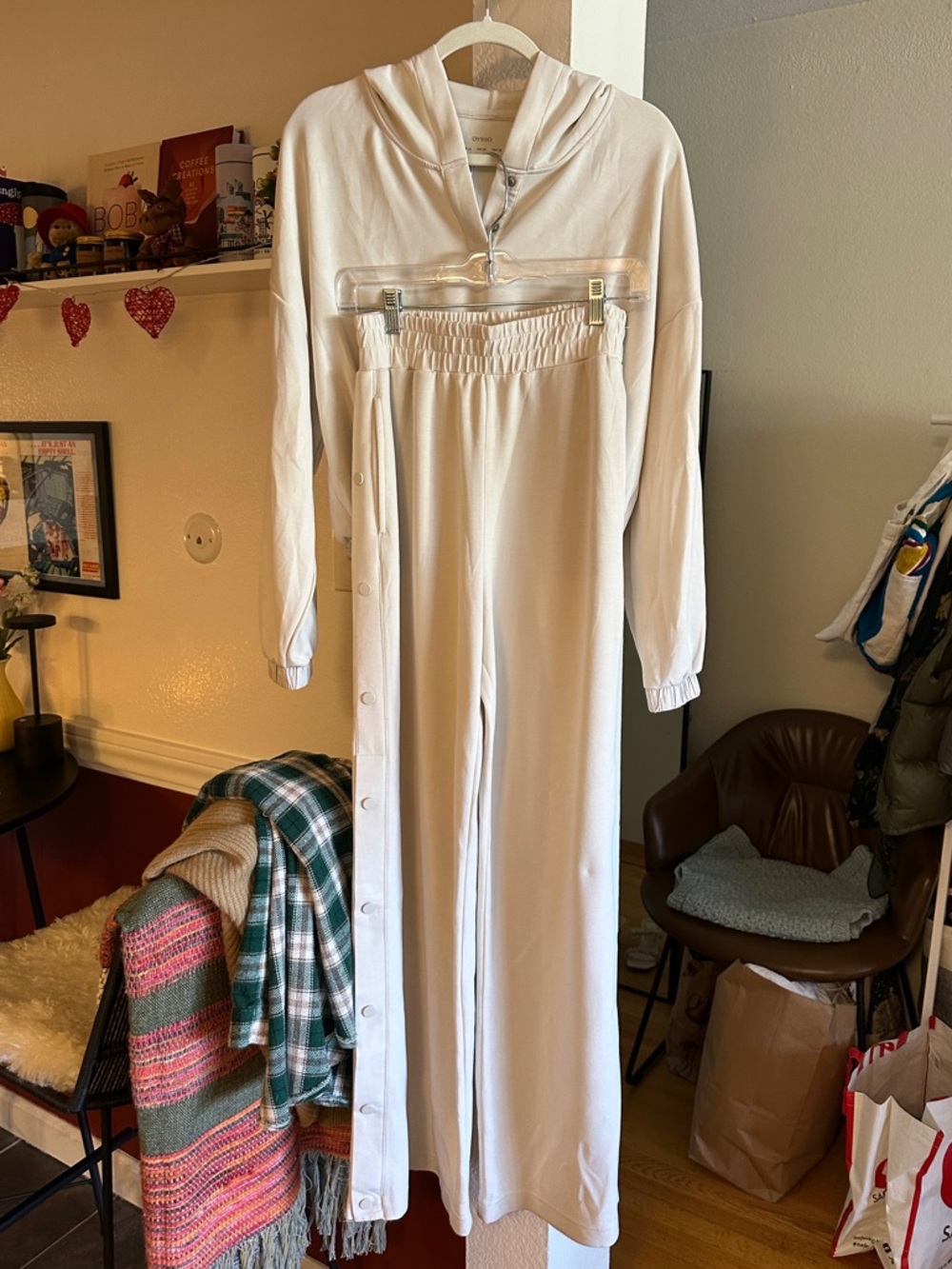 Oysho - Soft Lounge Set - Blush, size M